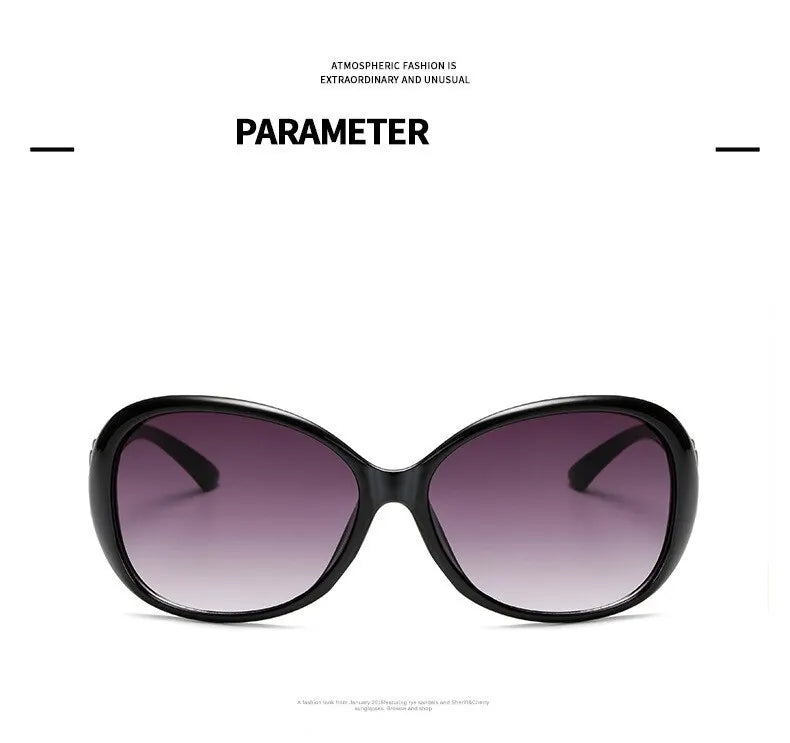 New Fashion Sunglasses Trend Large Frame Sunglasses Women Gradient Street Photo Glasses