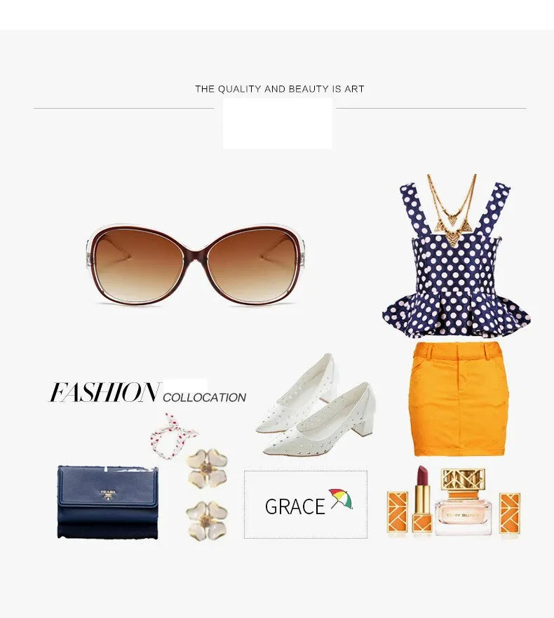 New Fashion Sunglasses Trend Large Frame Sunglasses Women Gradient Street Photo Glasses